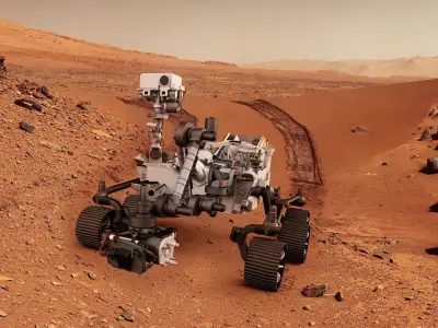 Curiosity Rover Perseverance Mars Rover 3D model