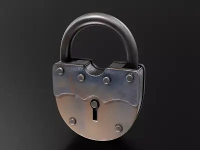 Old lock 02 3D print model