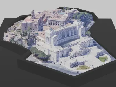 Capitoline Hill Rome 3D model