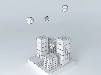 6th Physics Meteor Attack Destruction Free 3D model