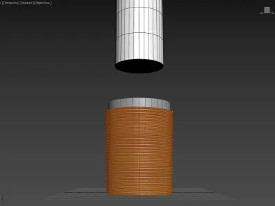 Magnetically Assisted Solenoid Rocket Launcher Pad - Concept 3D model