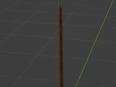 Melee Weapon - Man catcher Free 3D model