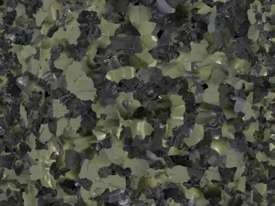 3D model Helicopter Low-poly 3D model