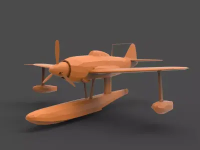 Kawanishi N1K 3D print model