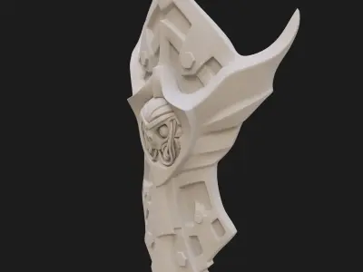 Fantasy shield 3D model