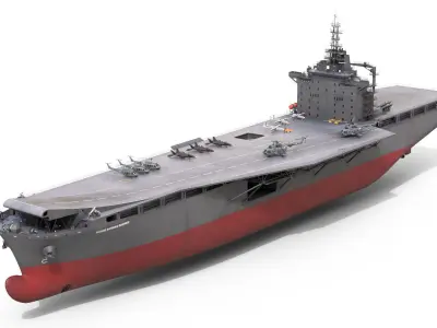 Drone Carrier 3D model