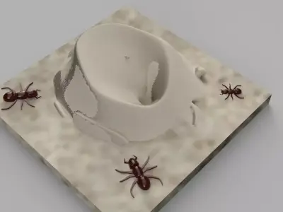 Anthill For 3D Print 3D print model
