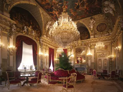 Napoleon III Apartment - Louvre 3D model