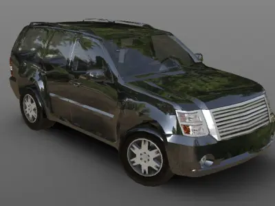Suv 4x4 3D Model Free - offroad Games Free low-poly 3D model
