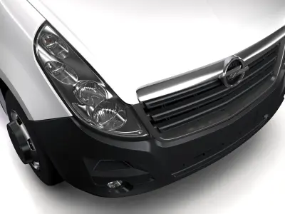 Opel Movano L1H1 Van 2016 3D model