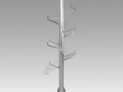 Gravitational descent 3D model