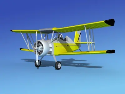 Grumman G-164 AgCat V11 Sport 3D model