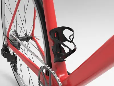 Organic Bike Water Bottle Holder 3D model