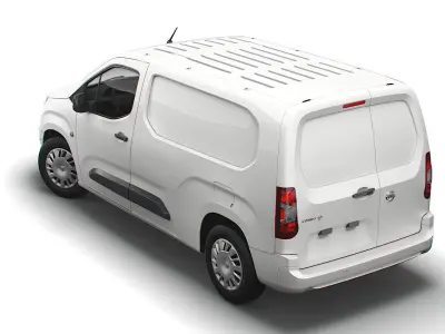 Opel E Combo LWB Limited Edition Van 2022 3D model