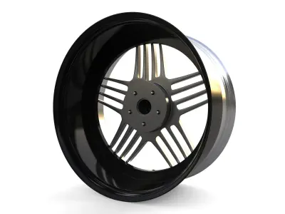 ALPINA Custom wheel 3D model