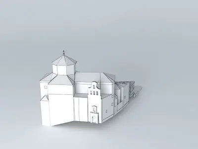 San Marcos Cultural Center of Toledo and Historical Archive Free 3D model