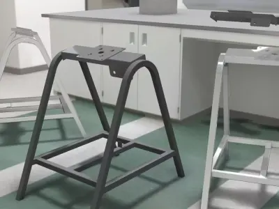 Industrial Blender Base 3D model