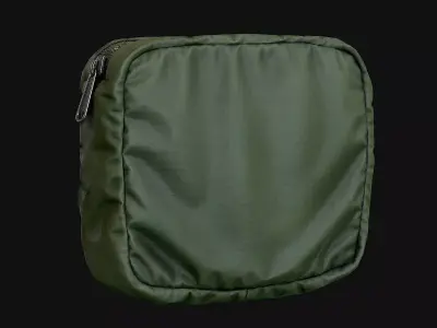 Pouches Low-poly 3D model