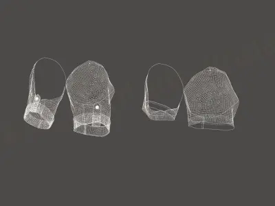 Part 7 - 3D Shirt Puzzle Configurator - SLEEVES 3D model