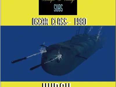 Kursk- Oscar Class 3D model