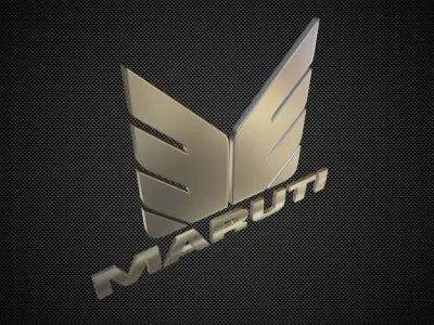 maruti logo 3D model