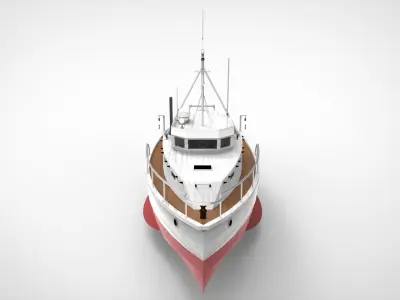 Fishing Ship 3D model