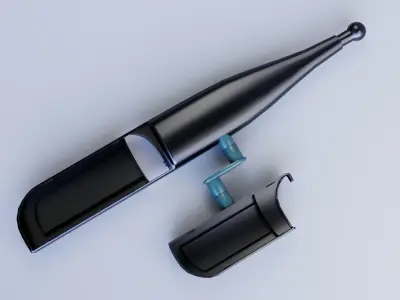 Nintendo Switch Gamepad Fishing Video Games 3D model