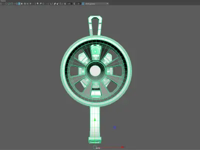 Low Poly Assault Rifle Gun Stylized 3D Weapon Model Low-poly 3D model