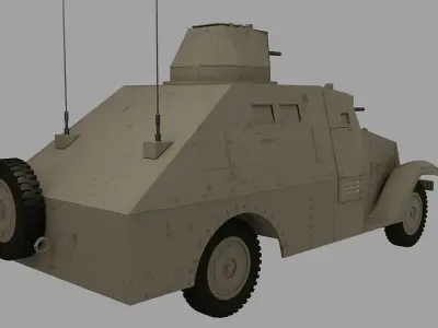 APC M3 Scout Car Isareli Version 3D model
