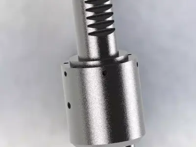 double drill change equipment 3D model