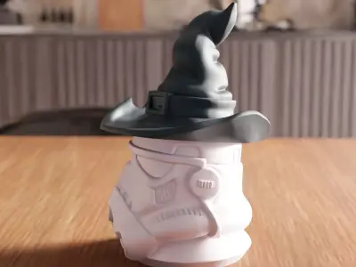Stormtrooper Witch STL File - 193 3D print model