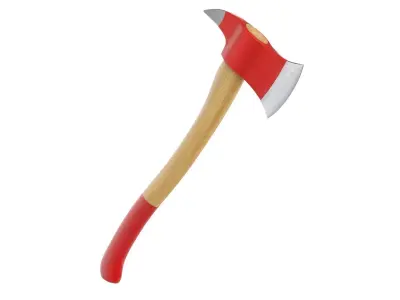 Firefighter Axe 3D model purchase