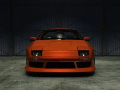 BN Sports Type 1 RX7 FC Bodykit Low-poly 3D model