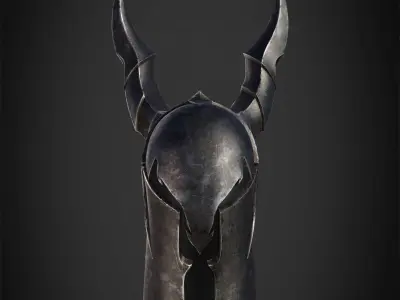 Dark Souls Black Knight Helmet for Cosplay 3D print model