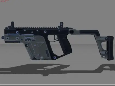 Vector Pubg Low-poly 3D model