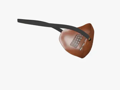 Leather Mask 3D model