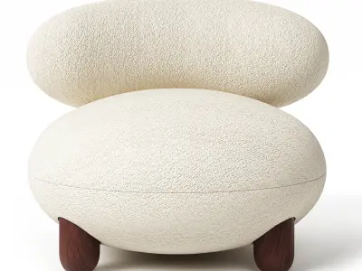 Noom Flock Lounge Chair Free 3D model