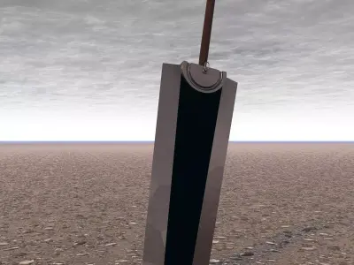 Two-handed sword Free 3D model