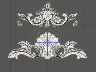 Ornamental Vol 01 Free 3D model