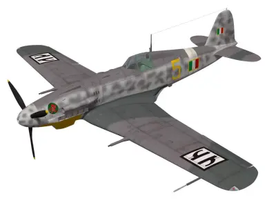 Fiat G55 Centauro Serie1 3D model