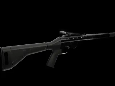 STEN Modified V2 Free 3D model