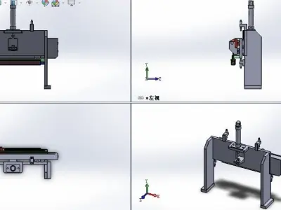 Clever cylinder driving module equipment 3D model