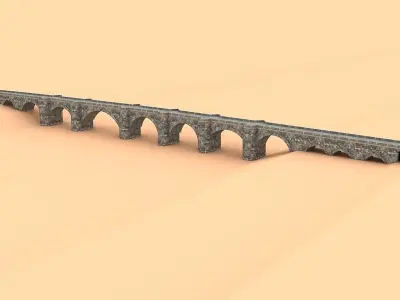 JUSTINIANUS BRIDGE 3D model