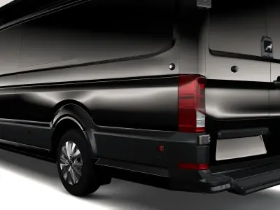 MAN TGE Van L4H2 2017 3D model