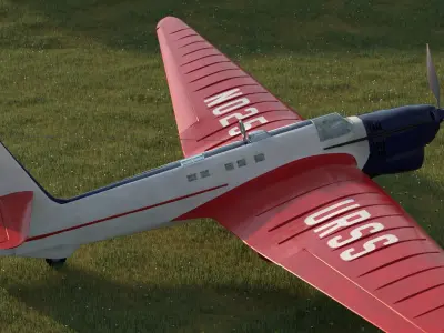 Tupolev ant-25 3D model