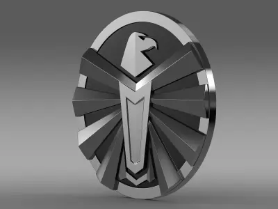 Dennis logo 3D model