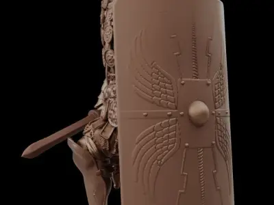 Roman Centurion 3D print model
