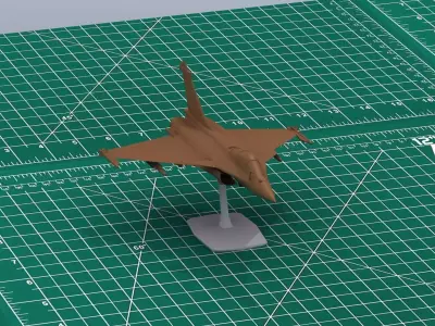 RafaleC 3D Print Model Aircraft 3D print model