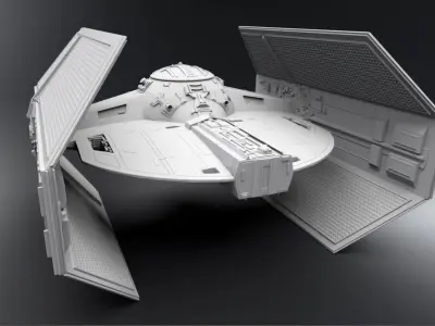 Tie Advanced Scale model 3D print model