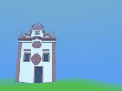 Capela da Fazenda de Braz de Pina Free 3D model